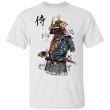 T-Shirts White / S Samurai Watercolor T-Shirt