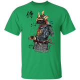 T-Shirts Irish Green / YXS Samurai Watercolor Youth T-Shirt