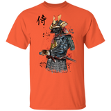 T-Shirts Orange / YXS Samurai Watercolor Youth T-Shirt