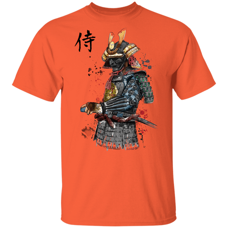 T-Shirts Orange / YXS Samurai Watercolor Youth T-Shirt