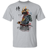 T-Shirts Sport Grey / YXS Samurai Watercolor Youth T-Shirt