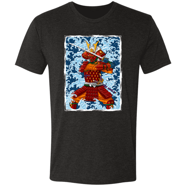 T-Shirts Vintage Black / S Samurai Wave Men's Triblend T-Shirt