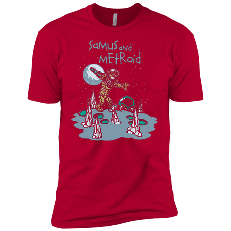 T-Shirts Red / YXS Samus and Metroid Boys Premium T-Shirt