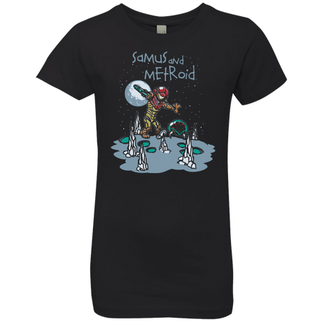 T-Shirts Black / YXS Samus and Metroid Girls Premium T-Shirt