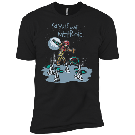 T-Shirts Black / X-Small Samus and Metroid Men's Premium T-Shirt