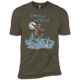 T-Shirts Military Green / X-Small Samus and Metroid Men's Premium T-Shirt
