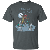 T-Shirts Dark Heather / Small Samus and Metroid T-Shirt