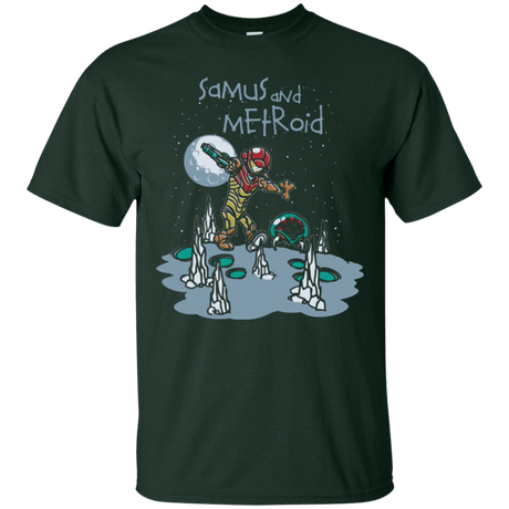 T-Shirts Forest Green / Small Samus and Metroid T-Shirt