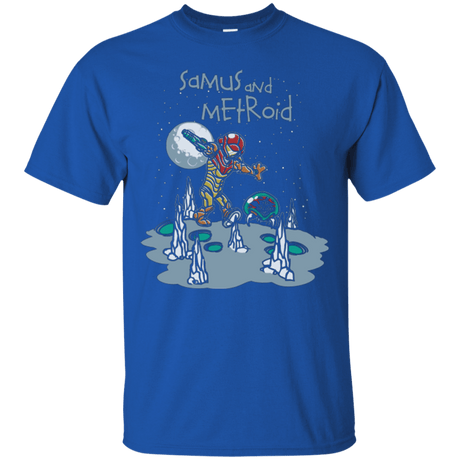 T-Shirts Royal / Small Samus and Metroid T-Shirt
