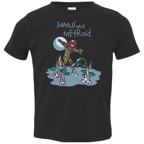T-Shirts Black / 2T Samus and Metroid Toddler Premium T-Shirt