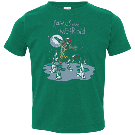 T-Shirts Kelly / 2T Samus and Metroid Toddler Premium T-Shirt