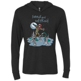 T-Shirts Vintage Black / X-Small Samus and Metroid Triblend Long Sleeve Hoodie Tee