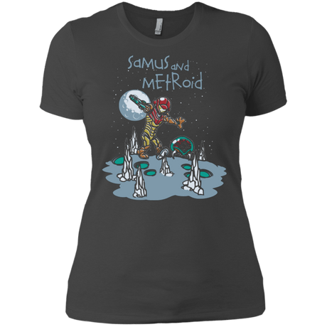 T-Shirts Heavy Metal / X-Small Samus and Metroid Women's Premium T-Shirt