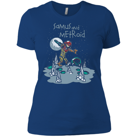 T-Shirts Royal / X-Small Samus and Metroid Women's Premium T-Shirt