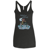 T-Shirts Vintage Black / X-Small Samus and Metroid Women's Triblend Racerback Tank