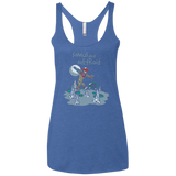 T-Shirts Vintage Royal / X-Small Samus and Metroid Women's Triblend Racerback Tank