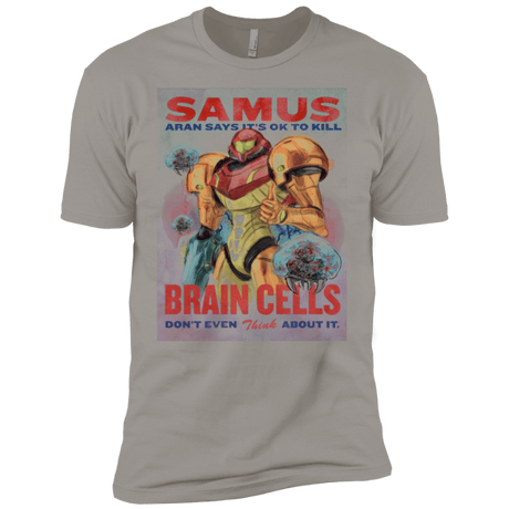 T-Shirts Light Grey / YXS Samus Aran Propaganda Boys Premium T-Shirt