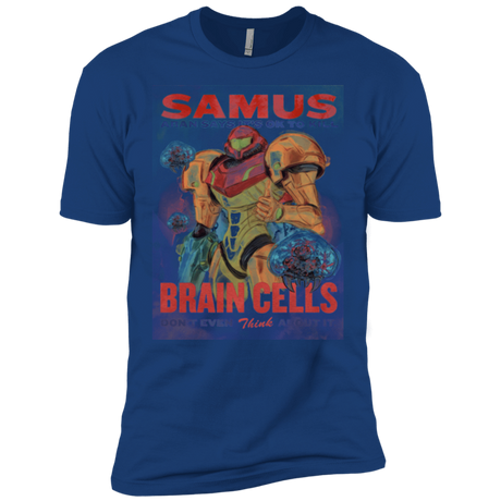 T-Shirts Royal / X-Small Samus Aran Propaganda Men's Premium T-Shirt