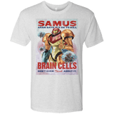 T-Shirts Heather White / Small Samus Aran Propaganda Men's Triblend T-Shirt
