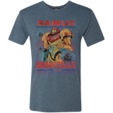 T-Shirts Indigo / Small Samus Aran Propaganda Men's Triblend T-Shirt