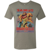 T-Shirts Venetian Grey / Small Samus Aran Propaganda Men's Triblend T-Shirt