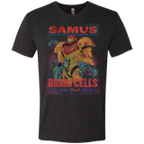 T-Shirts Vintage Black / Small Samus Aran Propaganda Men's Triblend T-Shirt