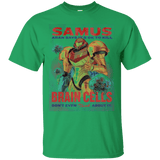 T-Shirts Irish Green / Small Samus Aran Propaganda T-Shirt
