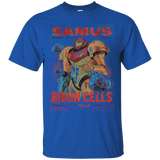 T-Shirts Royal / Small Samus Aran Propaganda T-Shirt