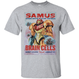 T-Shirts Sport Grey / Small Samus Aran Propaganda T-Shirt