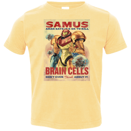 T-Shirts Butter / 2T Samus Aran Propaganda Toddler Premium T-Shirt