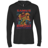 Samus Aran Propaganda Triblend Long Sleeve Hoodie Tee