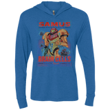 Samus Aran Propaganda Triblend Long Sleeve Hoodie Tee