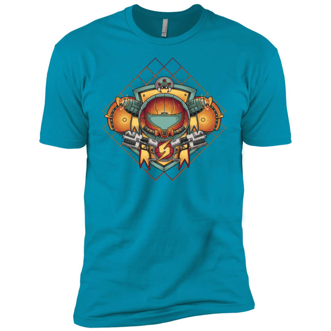 T-Shirts Turquoise / YXS Samus crest Boys Premium T-Shirt