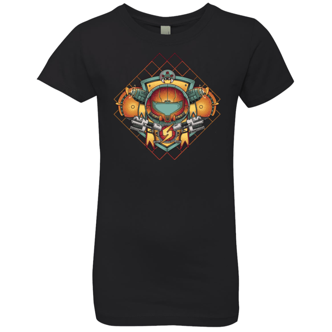 T-Shirts Black / YXS Samus crest Girls Premium T-Shirt