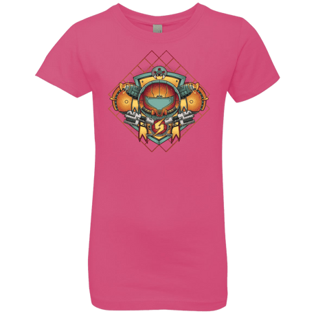 T-Shirts Hot Pink / YXS Samus crest Girls Premium T-Shirt