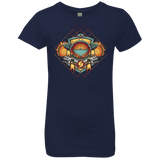 T-Shirts Midnight Navy / YXS Samus crest Girls Premium T-Shirt