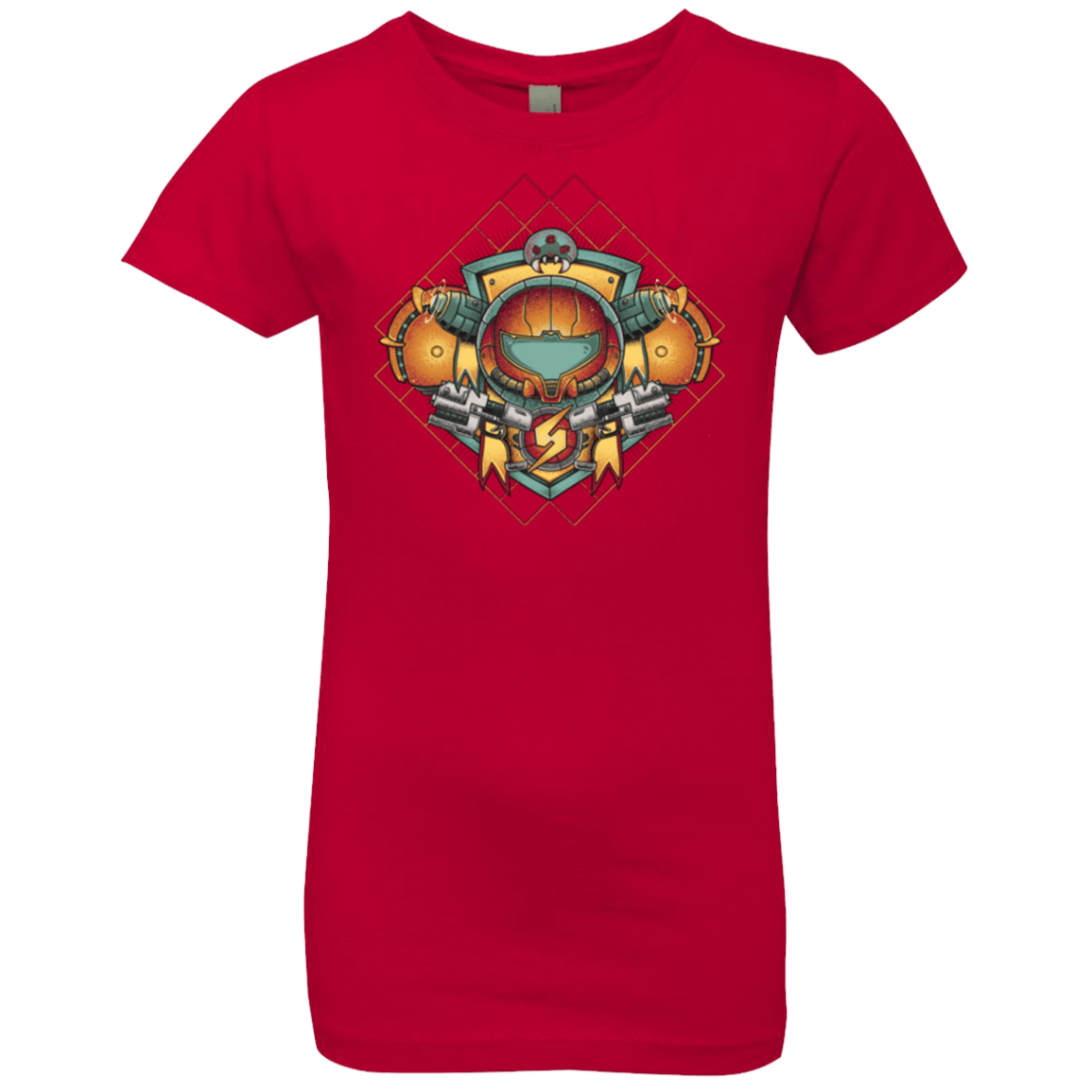 T-Shirts Red / YXS Samus crest Girls Premium T-Shirt