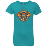 T-Shirts Tahiti Blue / YXS Samus crest Girls Premium T-Shirt