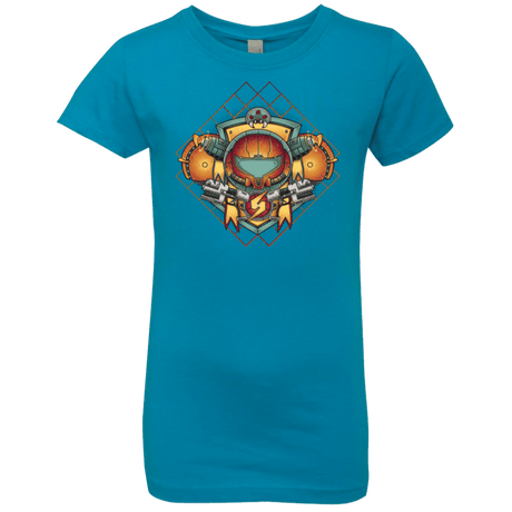 T-Shirts Turquoise / YXS Samus crest Girls Premium T-Shirt
