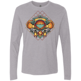 T-Shirts Heather Grey / Small Samus crest Men's Premium Long Sleeve