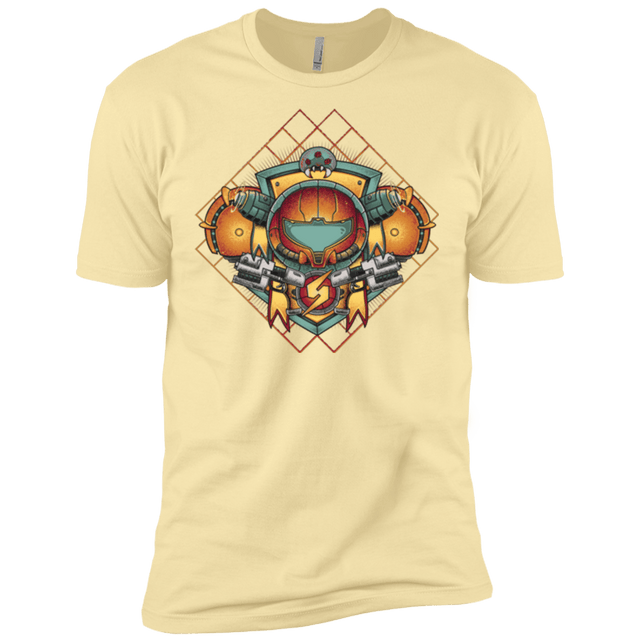 T-Shirts Banana Cream / X-Small Samus crest Men's Premium T-Shirt
