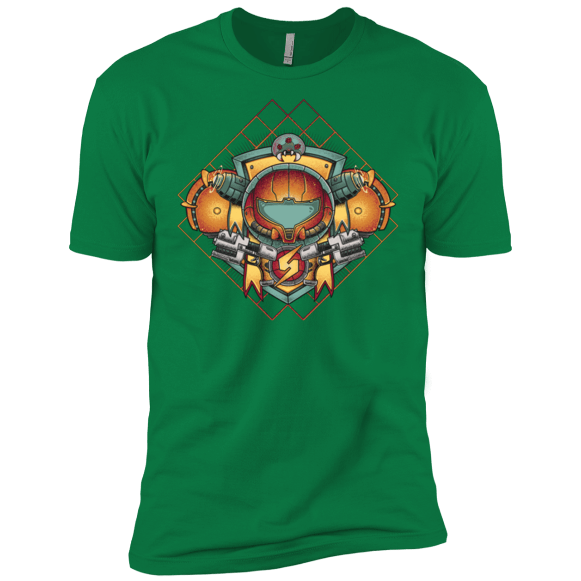 T-Shirts Kelly Green / X-Small Samus crest Men's Premium T-Shirt
