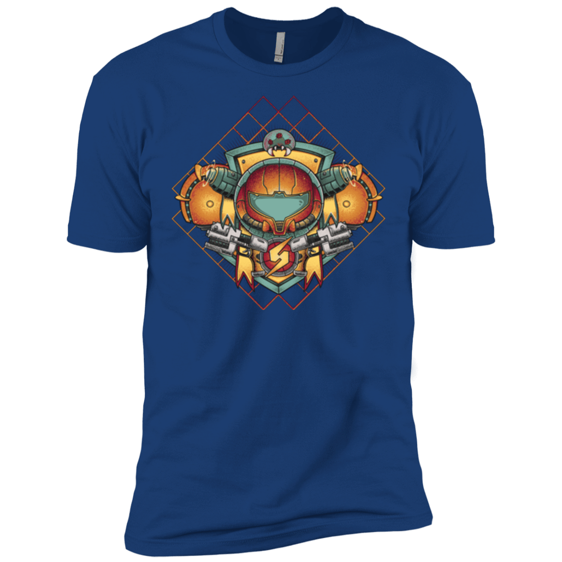 T-Shirts Royal / X-Small Samus crest Men's Premium T-Shirt