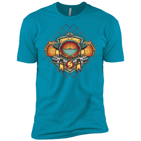 T-Shirts Turquoise / X-Small Samus crest Men's Premium T-Shirt