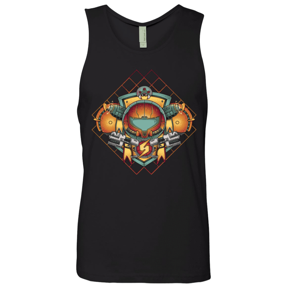 T-Shirts Black / Small Samus crest Men's Premium Tank Top