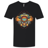T-Shirts Black / X-Small Samus crest Men's Premium V-Neck