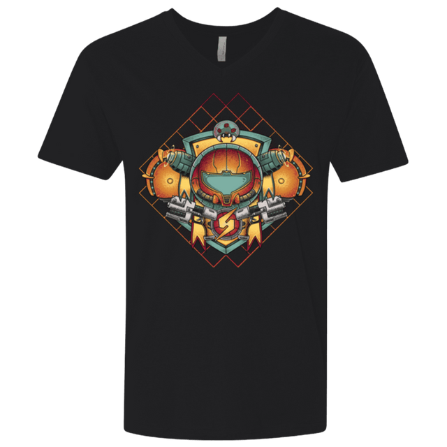T-Shirts Black / X-Small Samus crest Men's Premium V-Neck