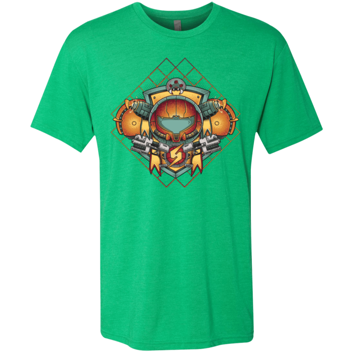T-Shirts Envy / Small Samus crest Men's Triblend T-Shirt