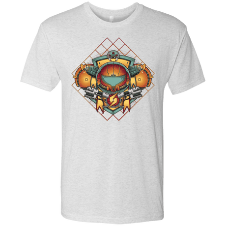T-Shirts Heather White / Small Samus crest Men's Triblend T-Shirt