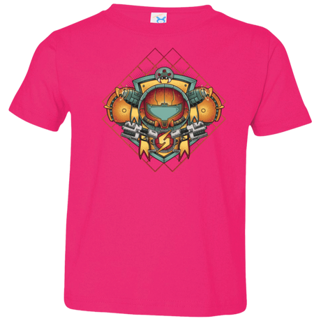 T-Shirts Hot Pink / 2T Samus crest Toddler Premium T-Shirt
